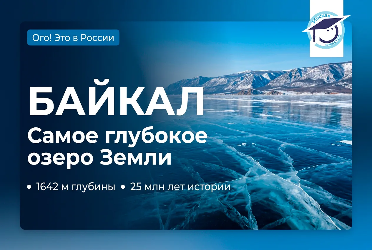 Ого! Это в России

🤔 Представьте: перед вами озеро, в котором содержится каждая пятая капля пресной
