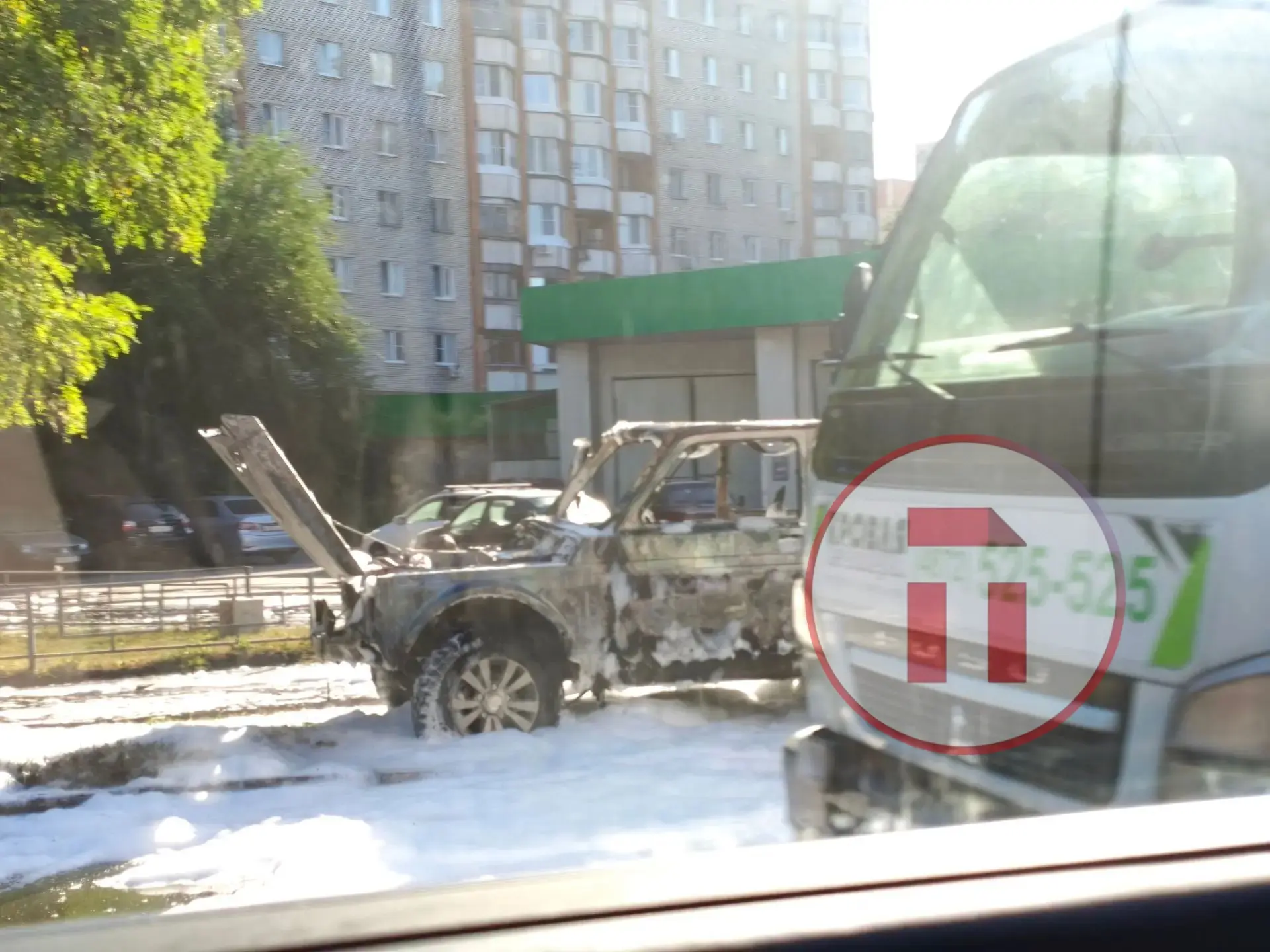 🚒Вот такое недоброе утро на Староникитской