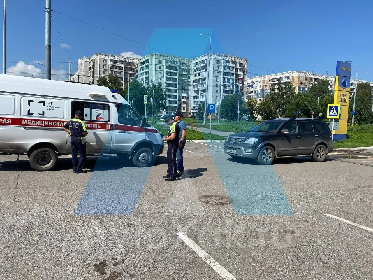Лента, Ильинка. Сбили ребенка на велосипеде