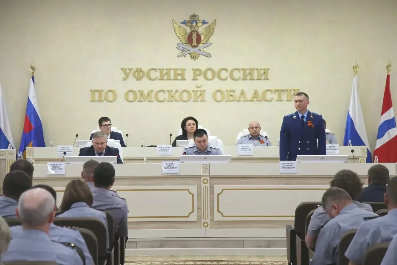 Первый заместитель прокурора Омской области Андрей Хамошин представил личному составу УФСИН России п