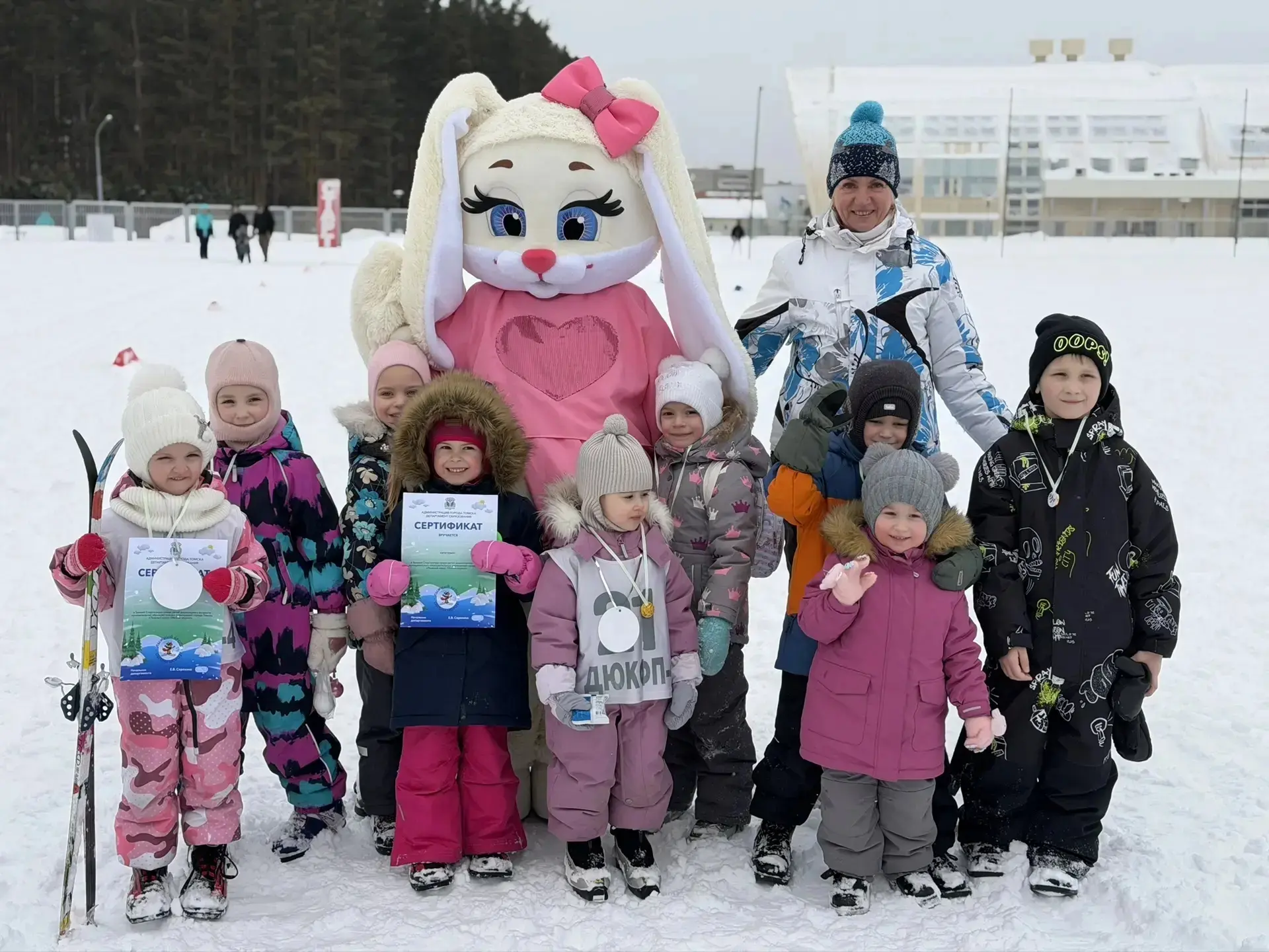 🌿✨Весёлая зима в марте завершилась ярким спортивным праздником!🏂