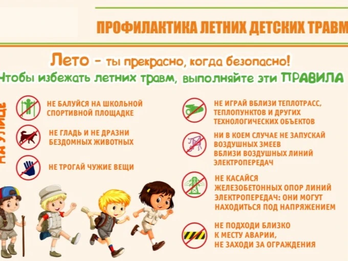 🔒 Безопасность летом: как защитить себя и своих близких 🔒
Лето – это время радости, отдыха и весел