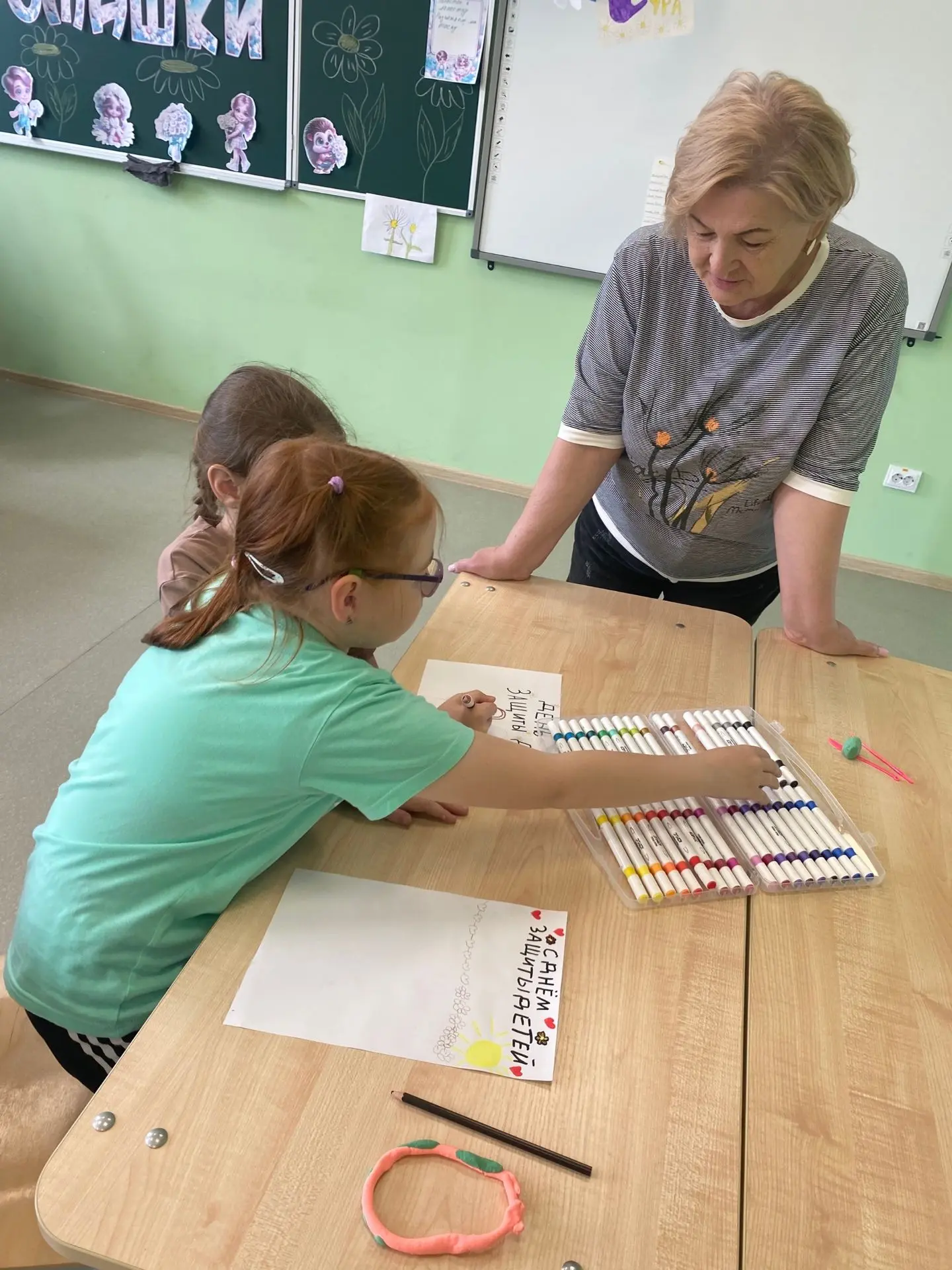 1 июня - Международный день защиты детей.
В честь этого праздника в пришкольном оздоровительном лаге