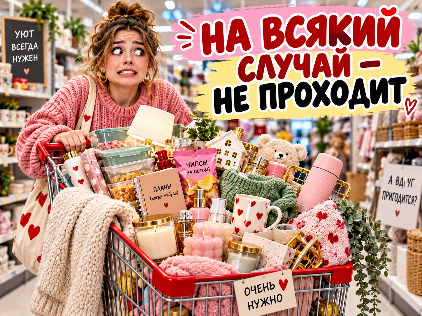 ЭКСПЕРИМЕНТ: НЕДЕЛЮ НЕ ПОКУПАТЬ «НА ВСЯКИЙ СЛУЧАЙ»
