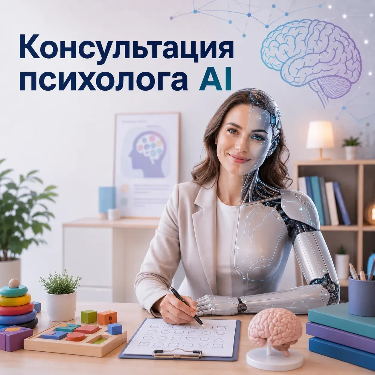 Промпты для консультации психолога AI