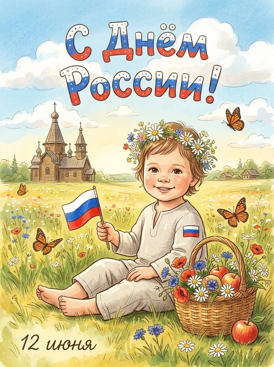 🍌 С Днём России! 🇷🇺

Желаю всем отличного настроения, интересных идей, ярких впечатлений и поболь
