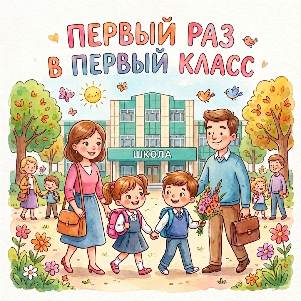 🎓 Первый раз в первый класс: как помочь ребёнку адаптироваться?