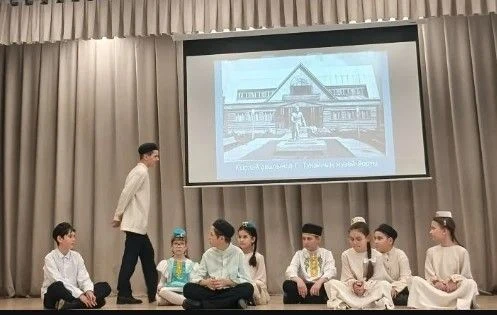 Сегодня для наших учеников 5-х классов и учеников МБОУ "Русско - татарская школа 103" состоялась дру