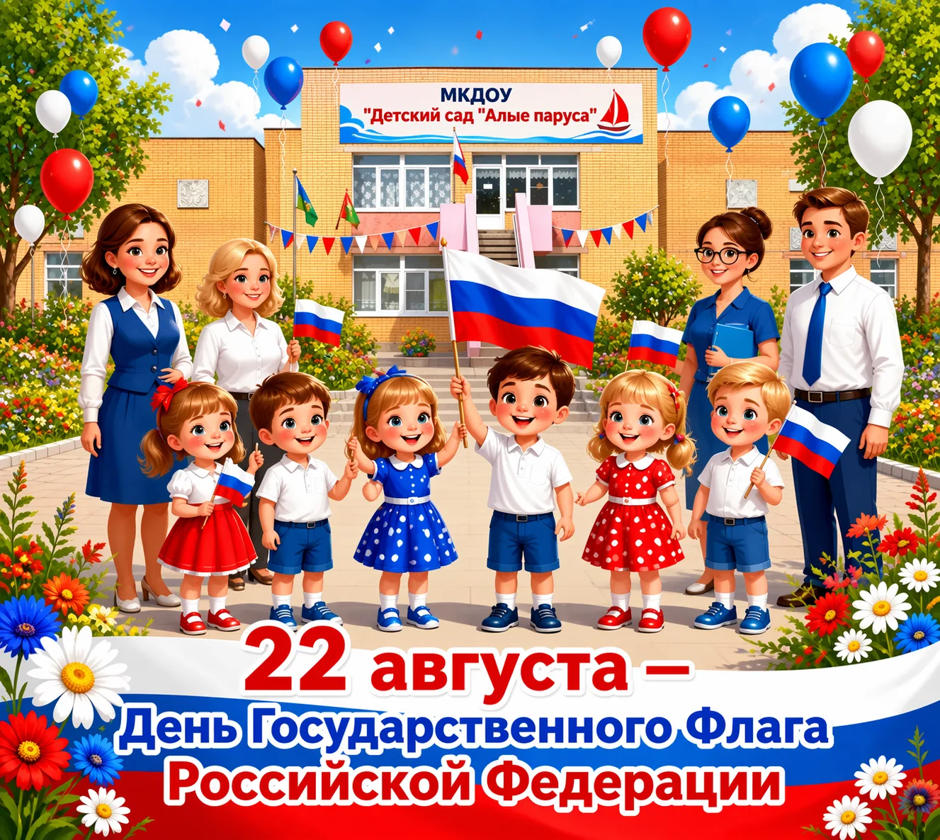 ☀️🇷🇺 Уважаемые родители, дети и гости нашего сообщества!🇷🇺☀️