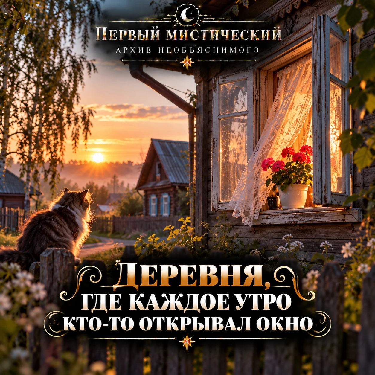 ДЕРЕВНЯ, ГДЕ КАЖДОЕ УТРО КТО-ТО ОТКРЫВАЛ ОКНО 🌿