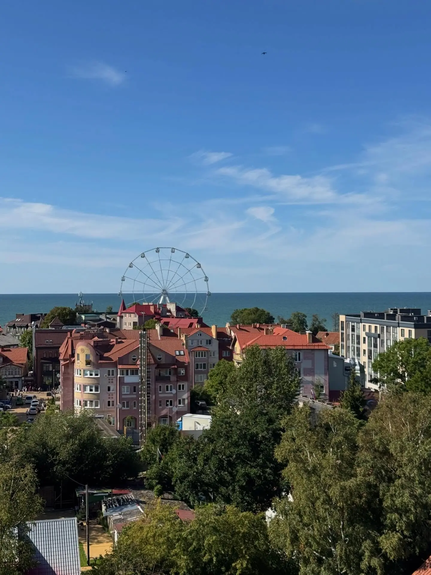 Вид со смотровой водонапорной башни  🎡