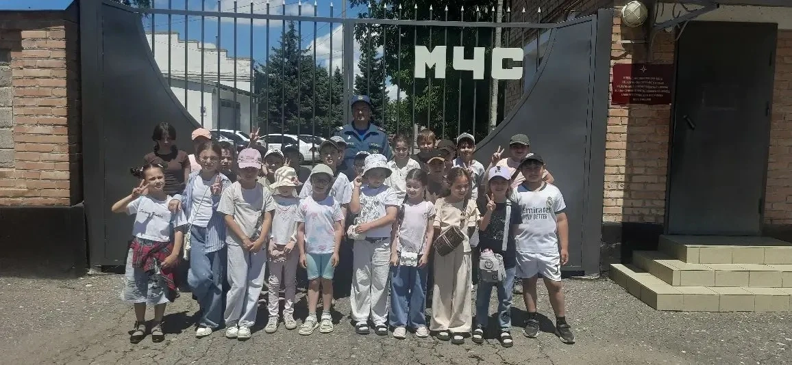 8 июня 2026 года, детский оздоровительный лагерь «Салют» при МБОУ ООШ № 6 посетил пожар...