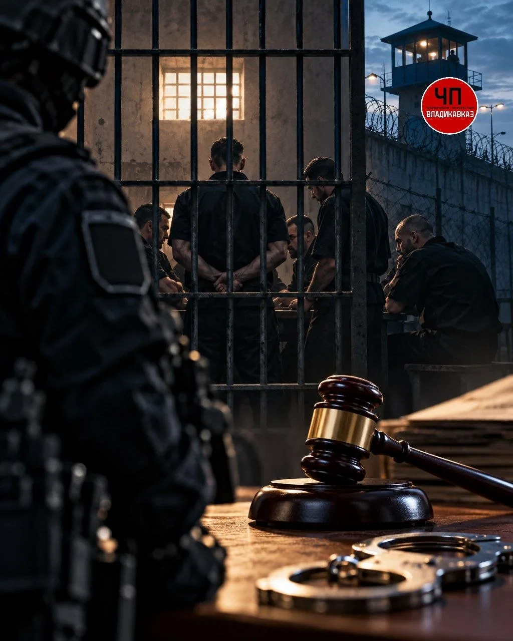 ⚖️ До 15 лет получили осуждённые за создание ячейки АУЕ* в колонии Владикавказа.