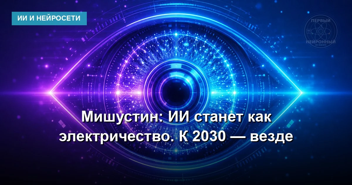 Премьер-министр Михаил Мишустин заявил, что в ближайшие годы искусственный интеллект мо...