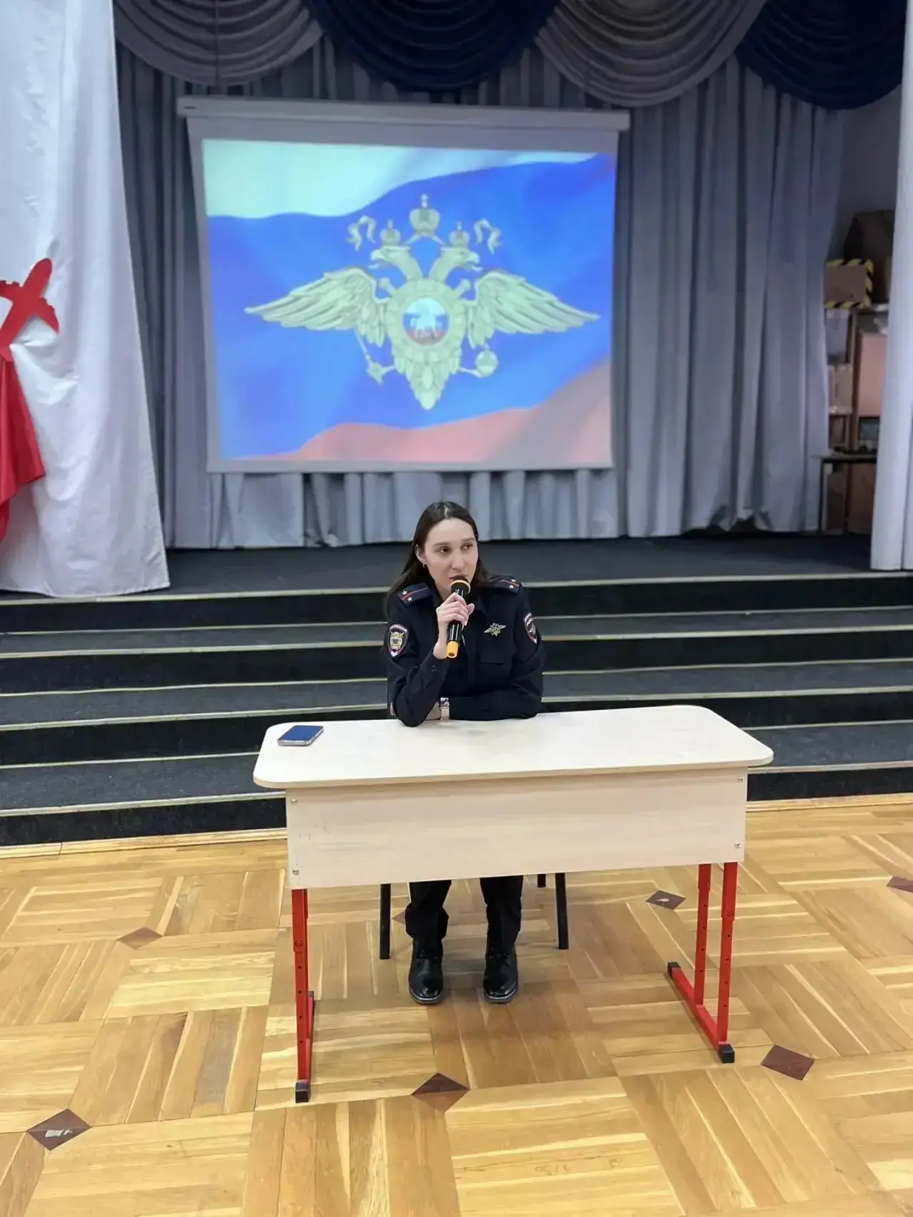 Профилактическая лекция: важный разговор о безопасности и законе ☝🏼  В нашей школе состоялась профил