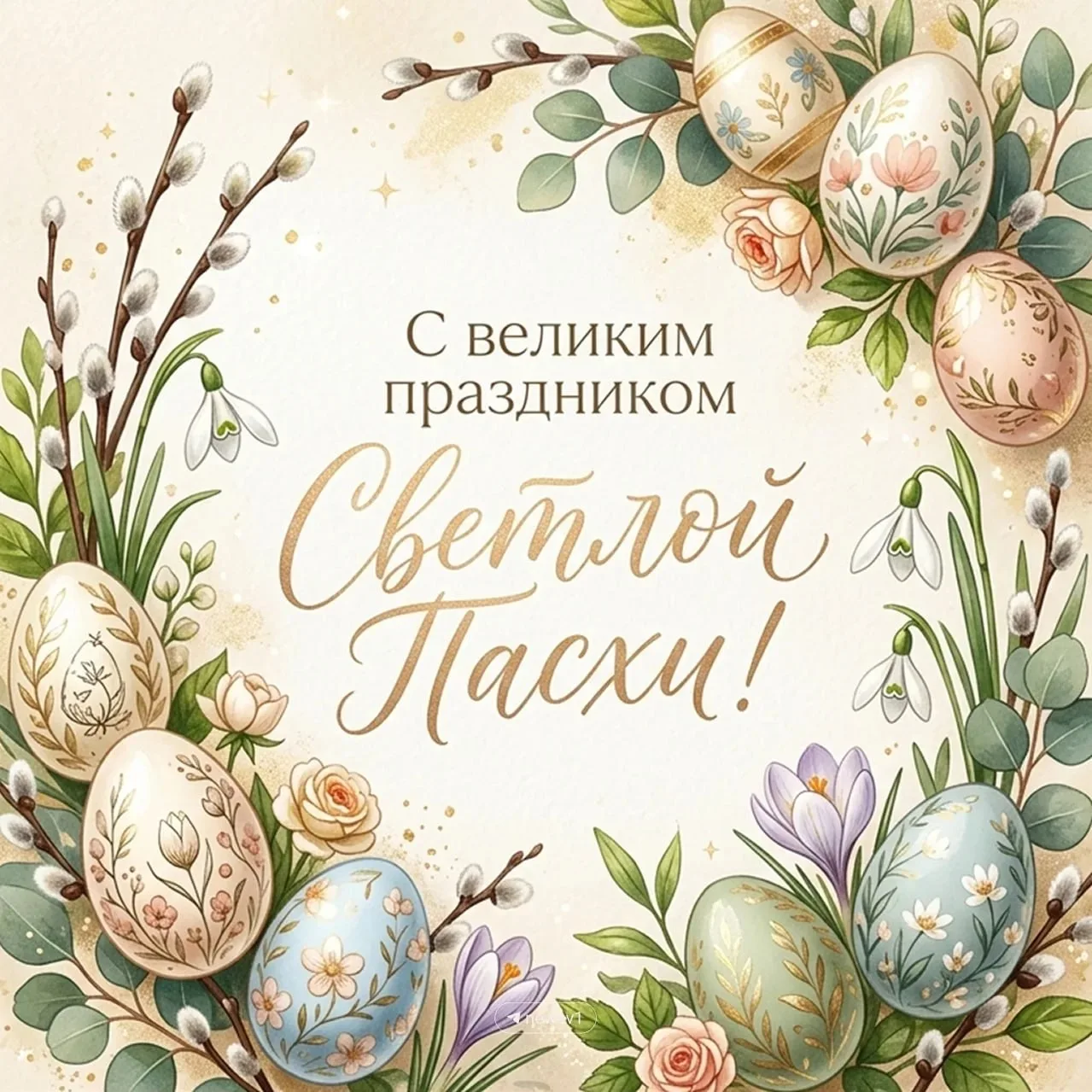 Светлой Пасхи! 🐣✨