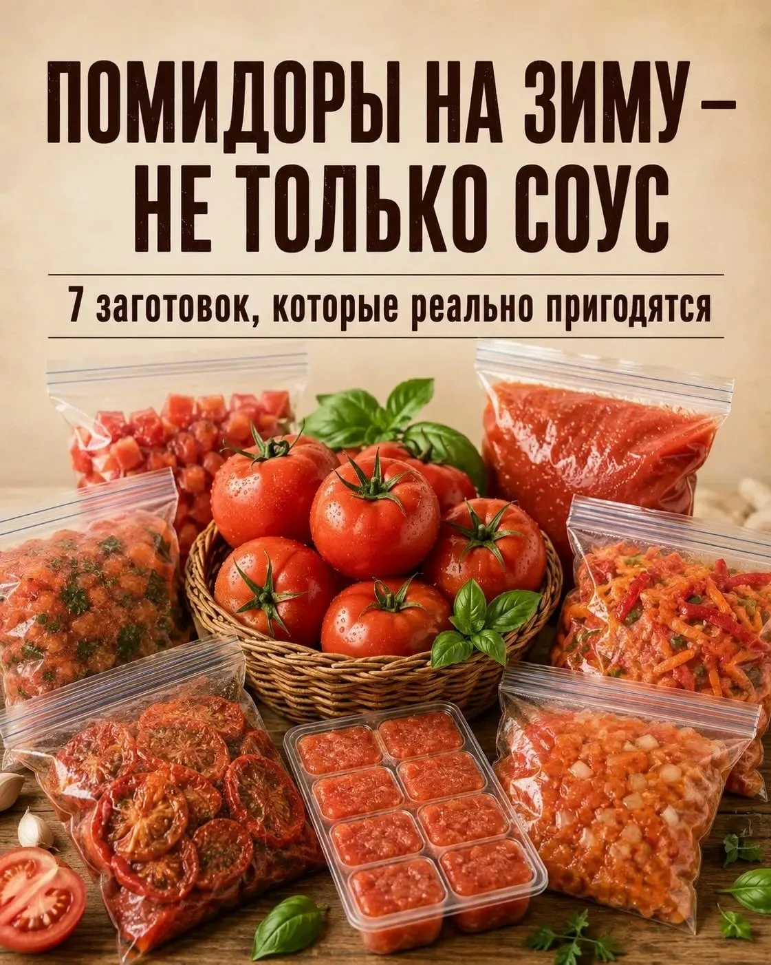 Помидоры зимой — это не только банки с соусом