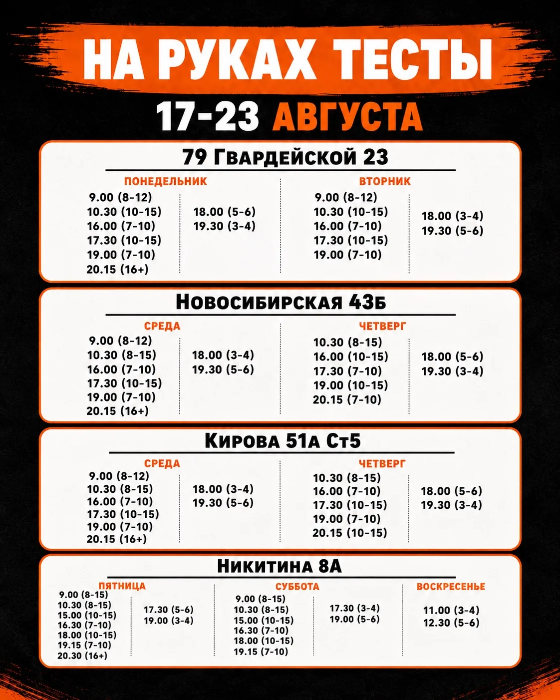 Медиа публикации