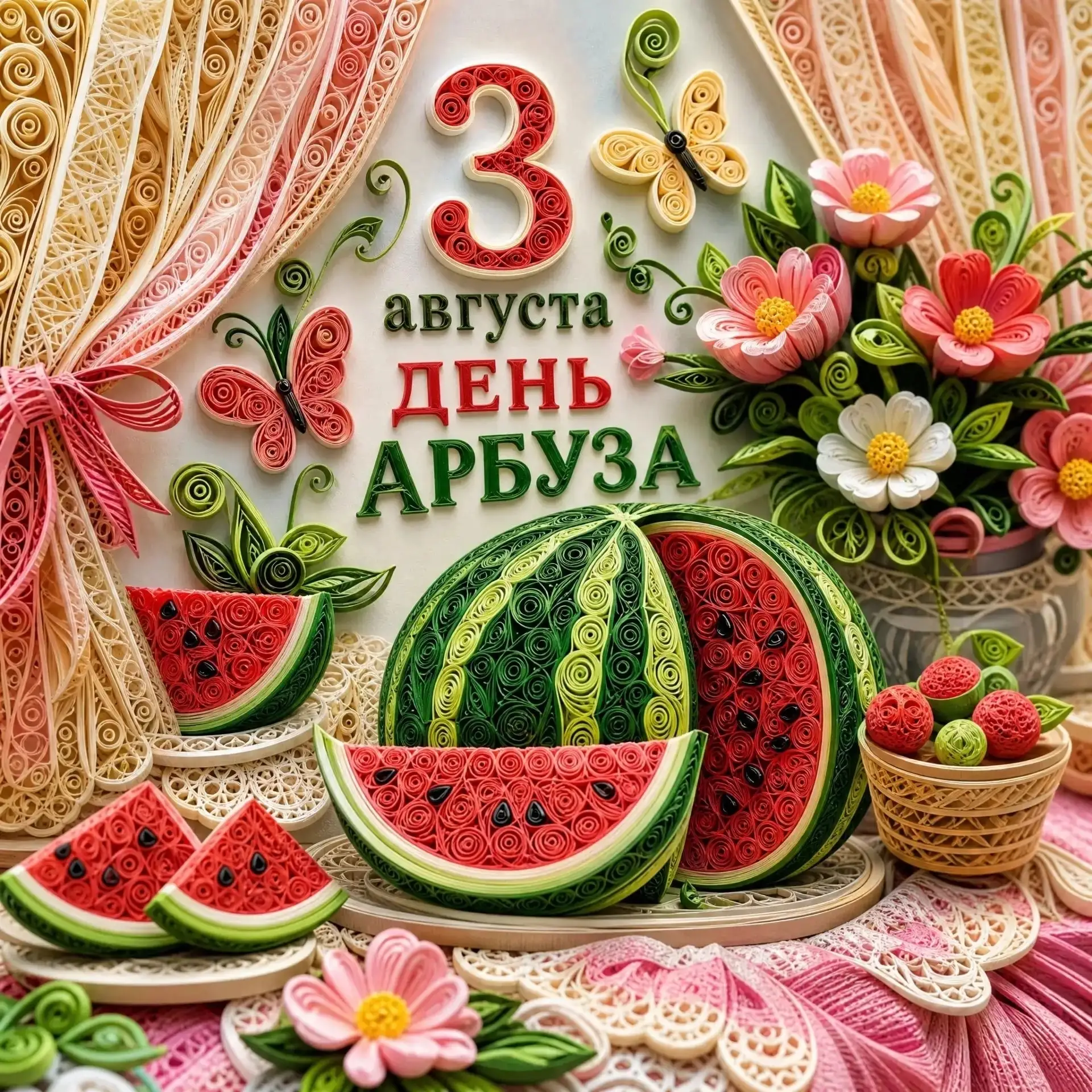 А сегодня — Всемирный день арбуза️🍉
