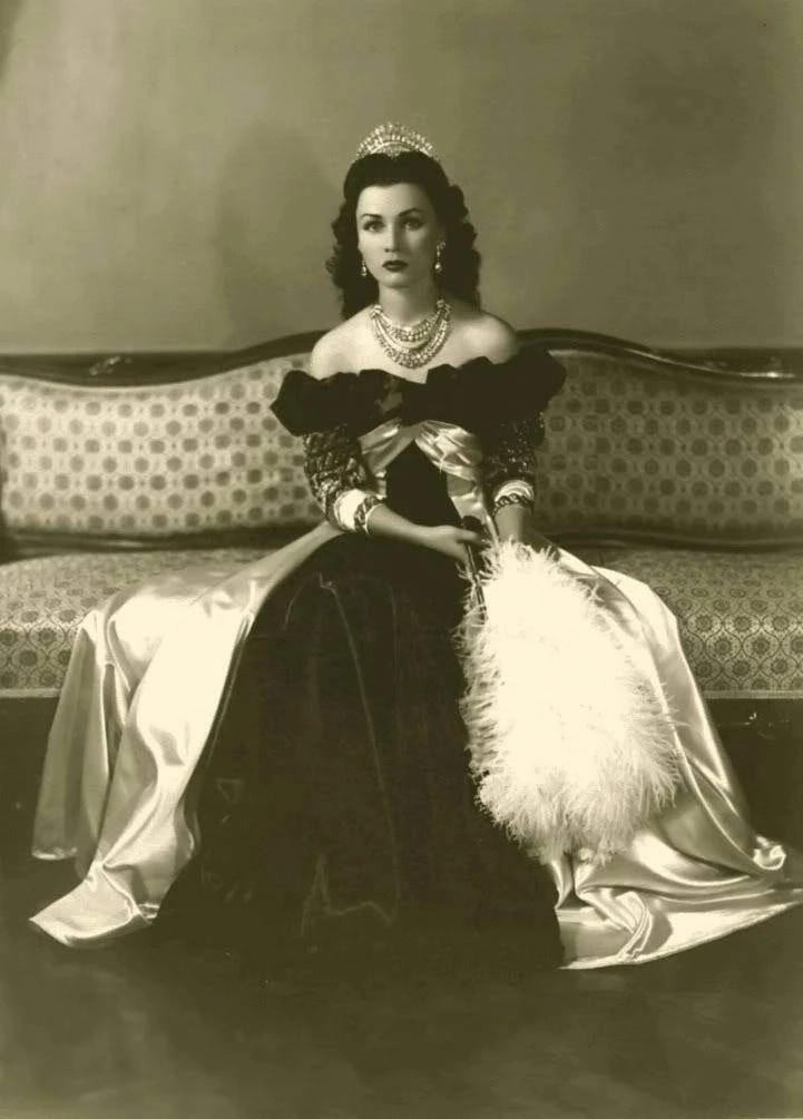 Королева Ирана и Египта Фавзия бинт Фуад, 1939 год