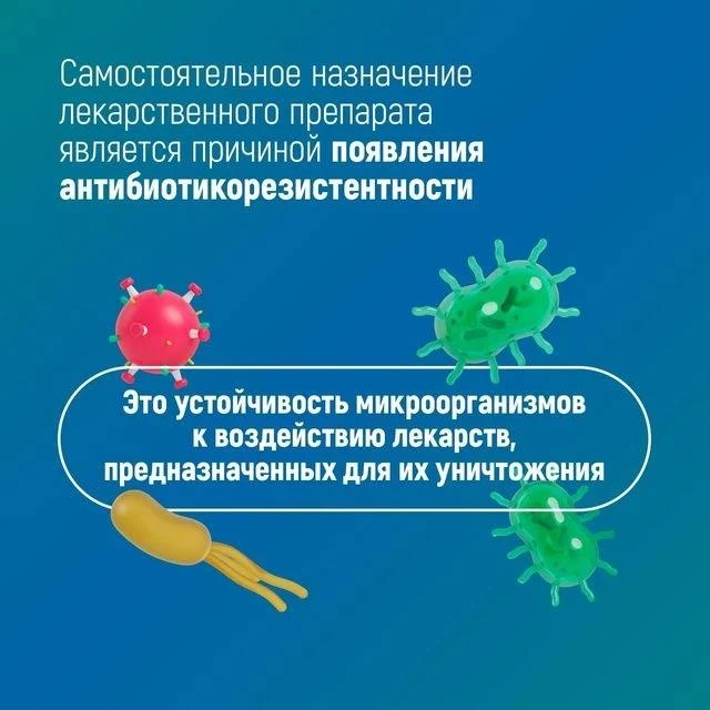 1. Антимикробная резистентность: стоп самолечению Антимикробная резистентность (АМР) во...