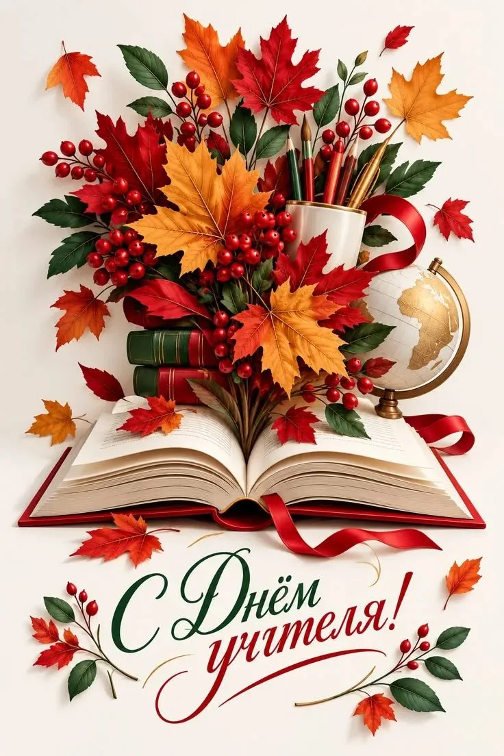 📚🍁С ДНЁМ УЧИТЕЛЯ!