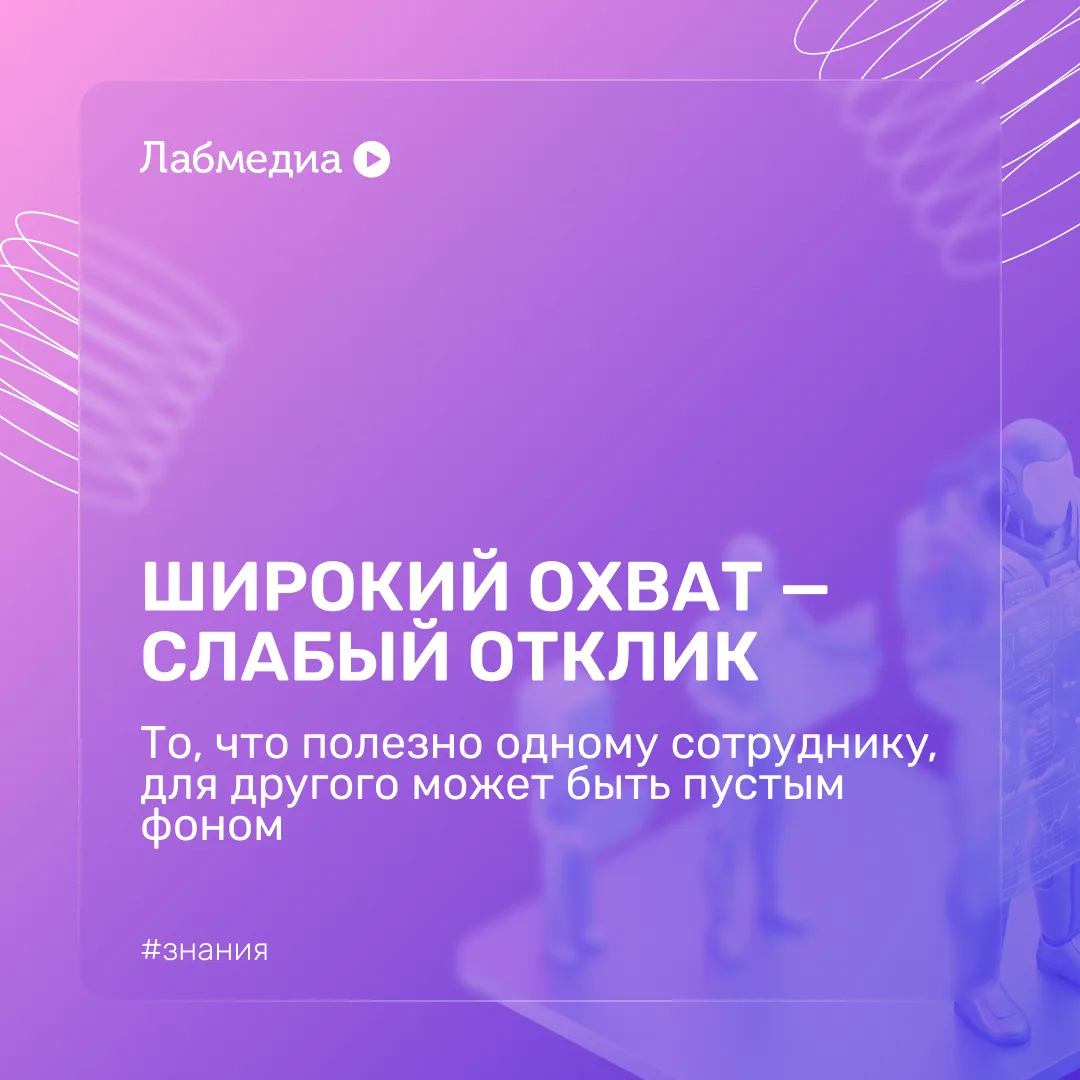 ✍️ Создание хорошего курса начинается с вопроса: кого именно мы сейчас обучаем?

Мы поговорили об 