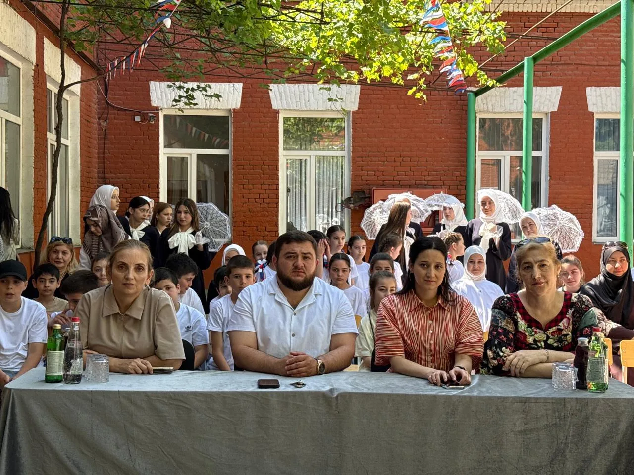 Торжественное открытие летнего оздоровительного лагеря с дневным пребыванием при МКОУ «...