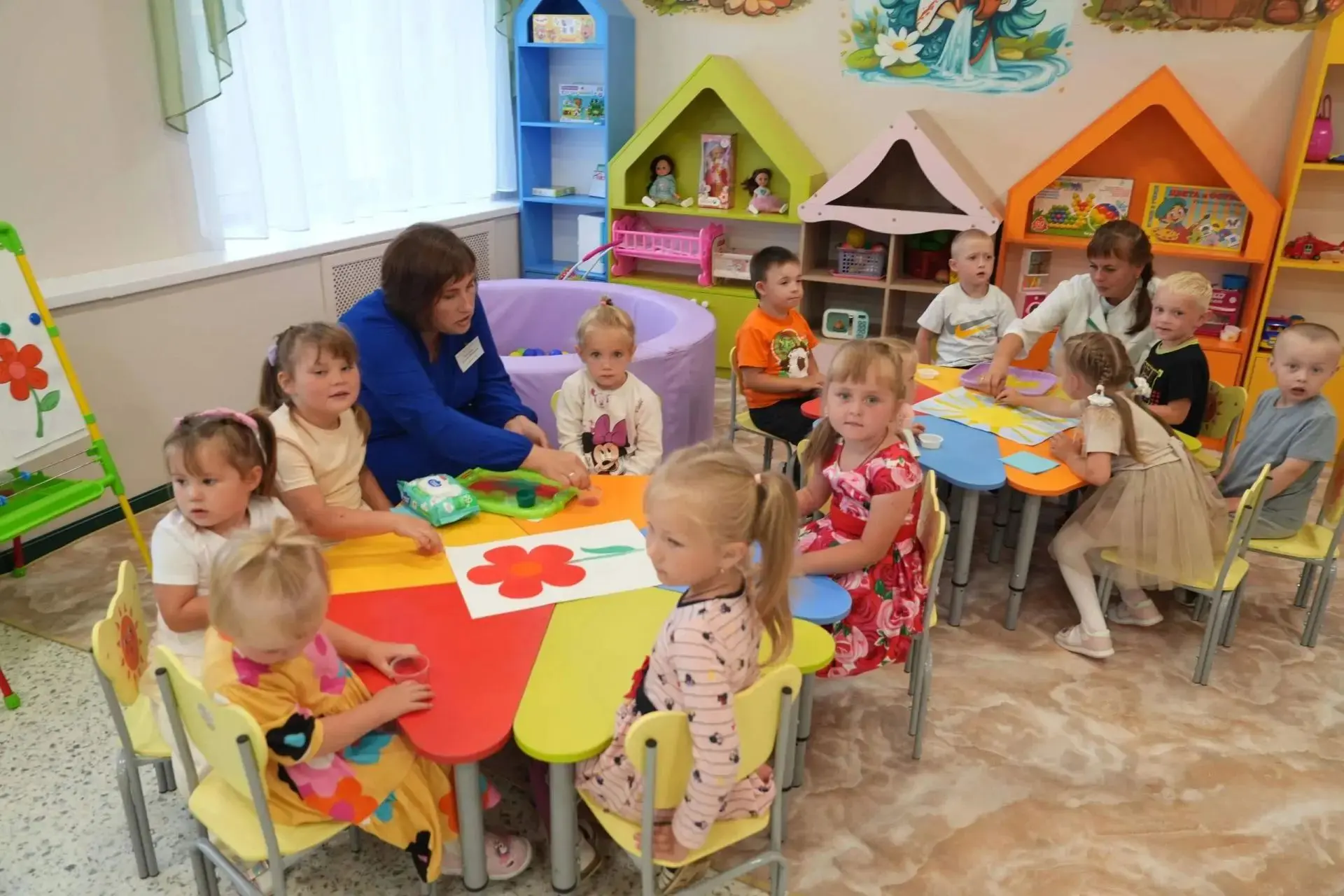На базе одного из наших структурных подразделений, Атяшевского детского сада №4, прошло...