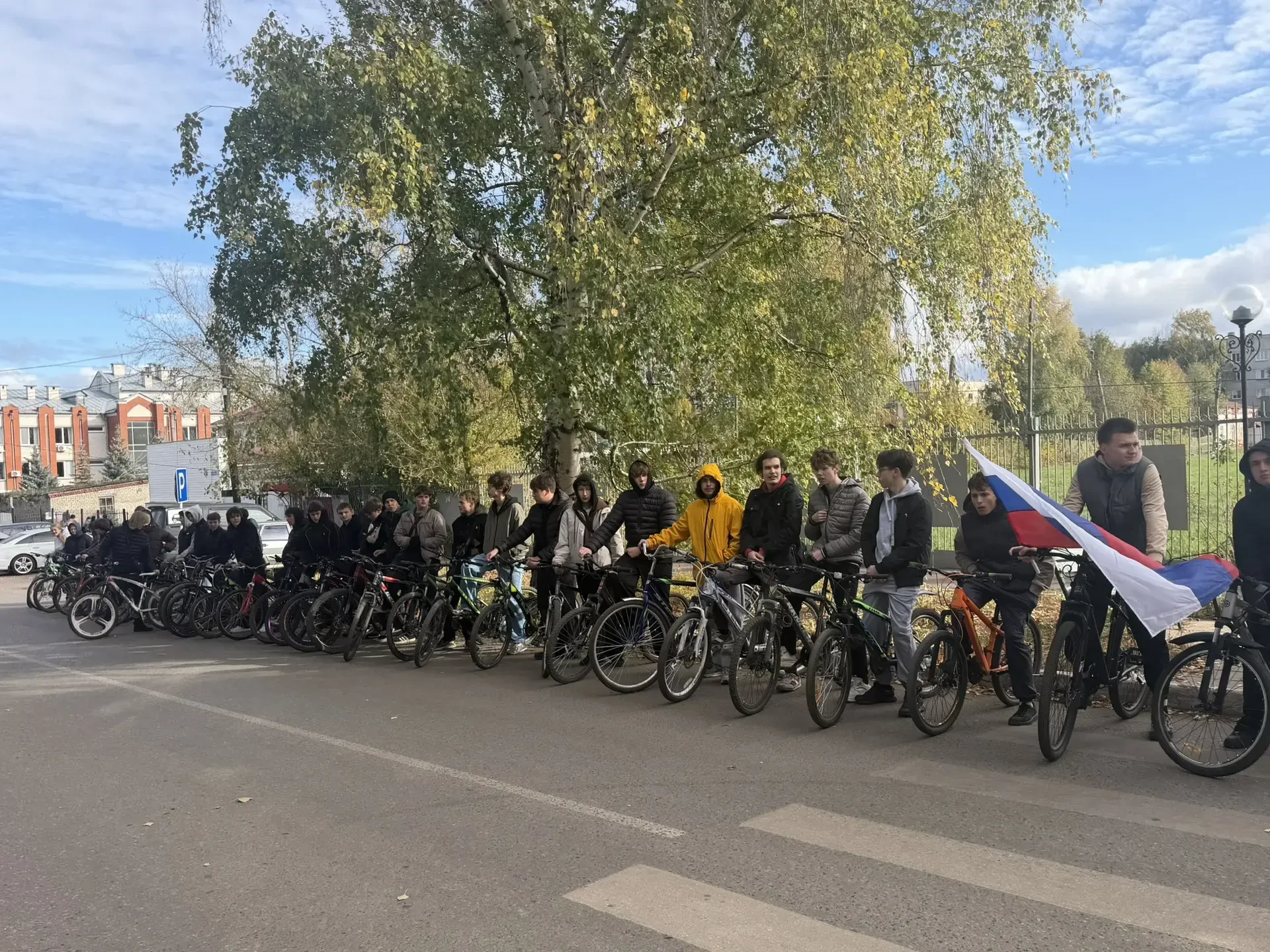 В АТЖТ прошел велопробег, посвященный Году единства народов России