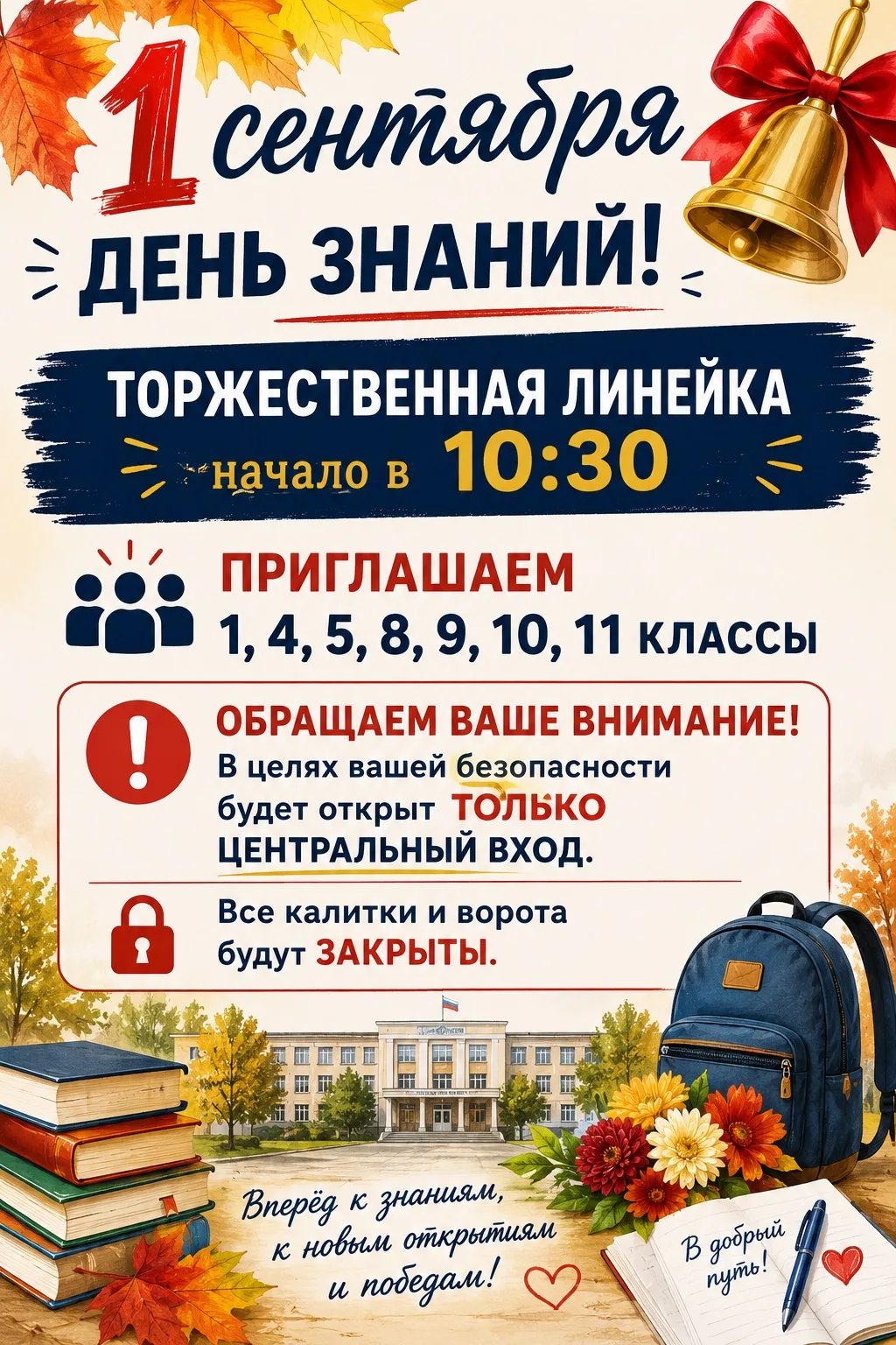 🔔1 сентября -