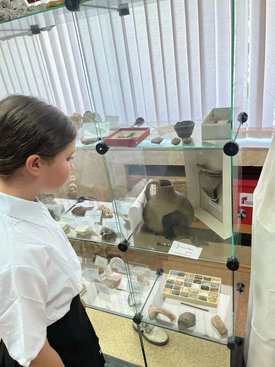 К Международному дню музеев в школьном музее "Родина" была проведена интерактивная игра...