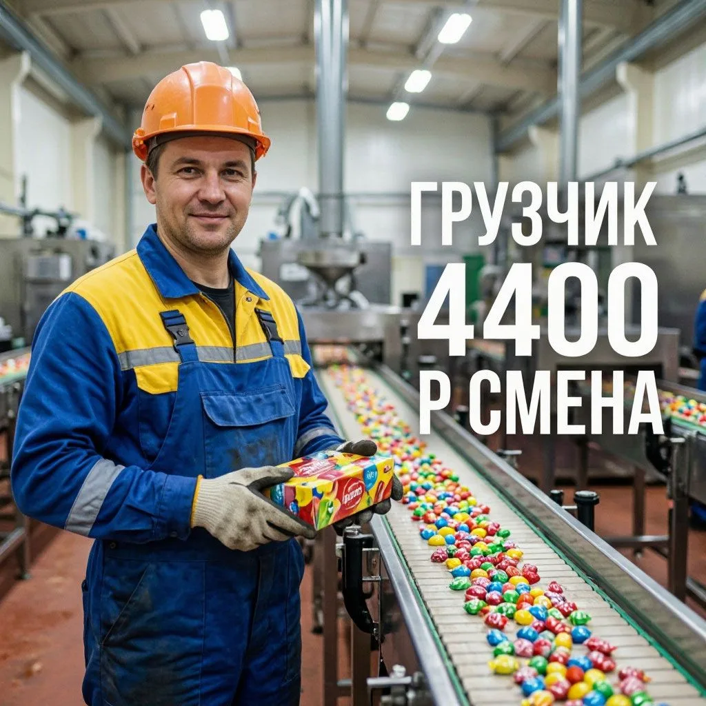 Приглашаем Грузчиков на производство конфет!