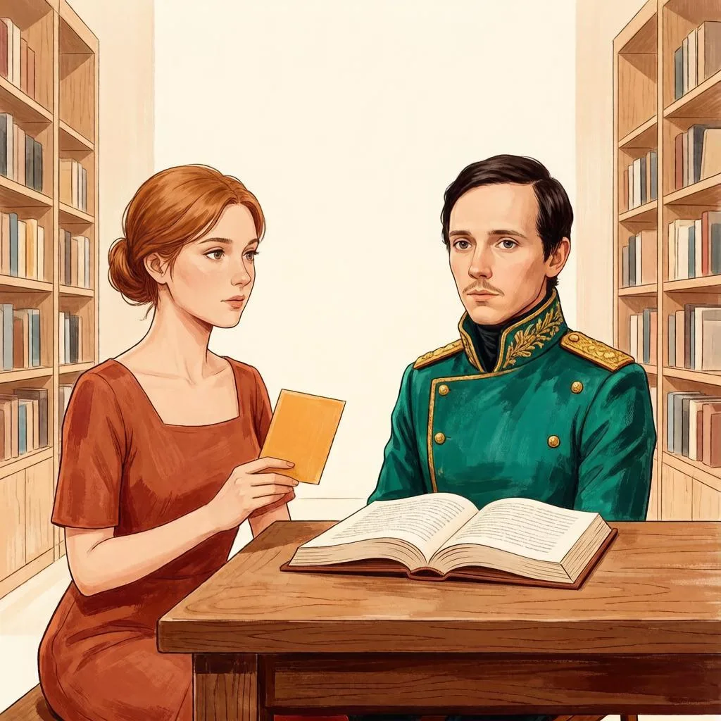 💌 Рубрика «Письмо из прошлого»: интервью библиотекаря с М. Ю. Лермонтовым 💌