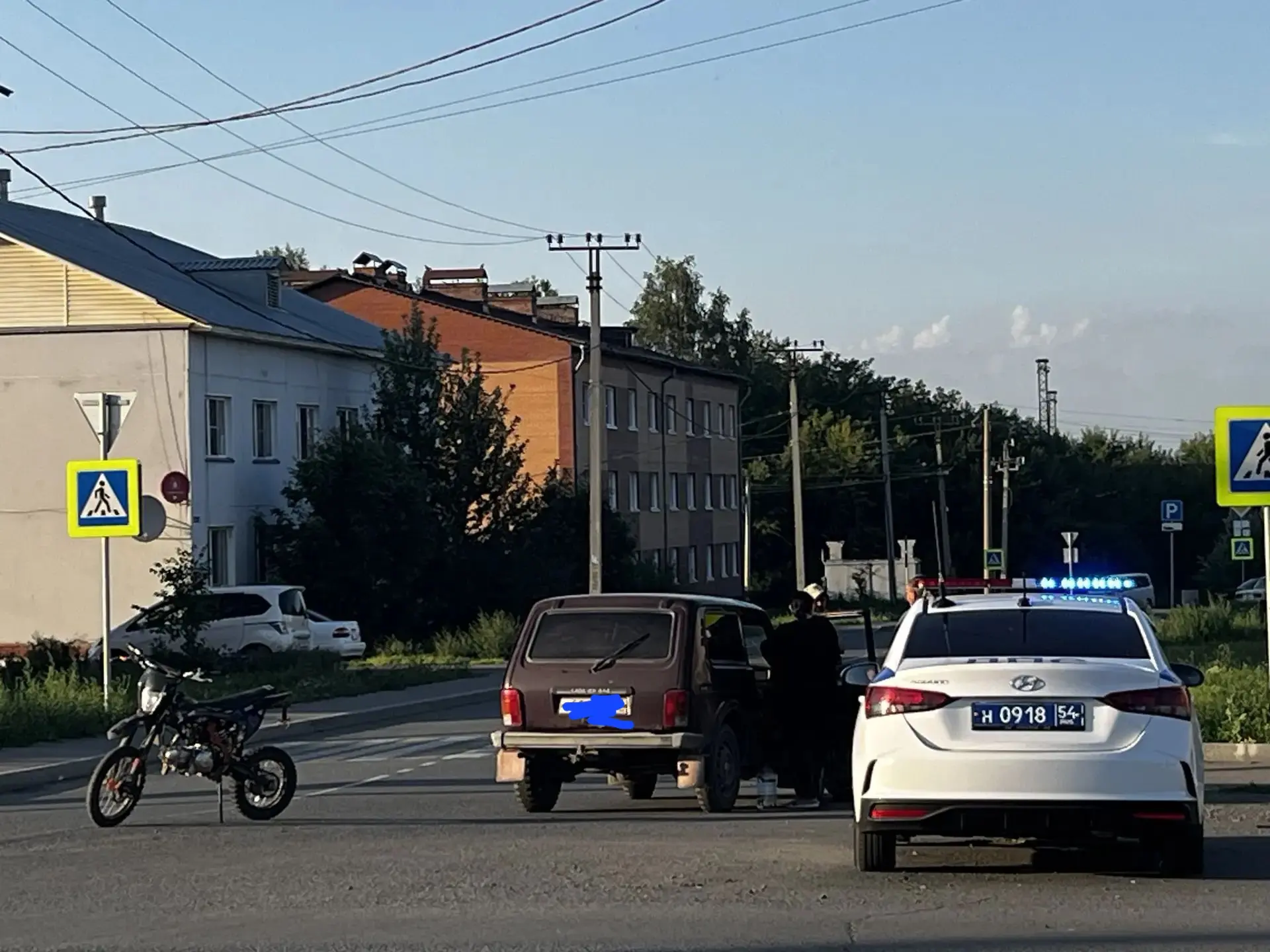 ‼️ ДТП в Тогучине с участием несовершеннолетних.