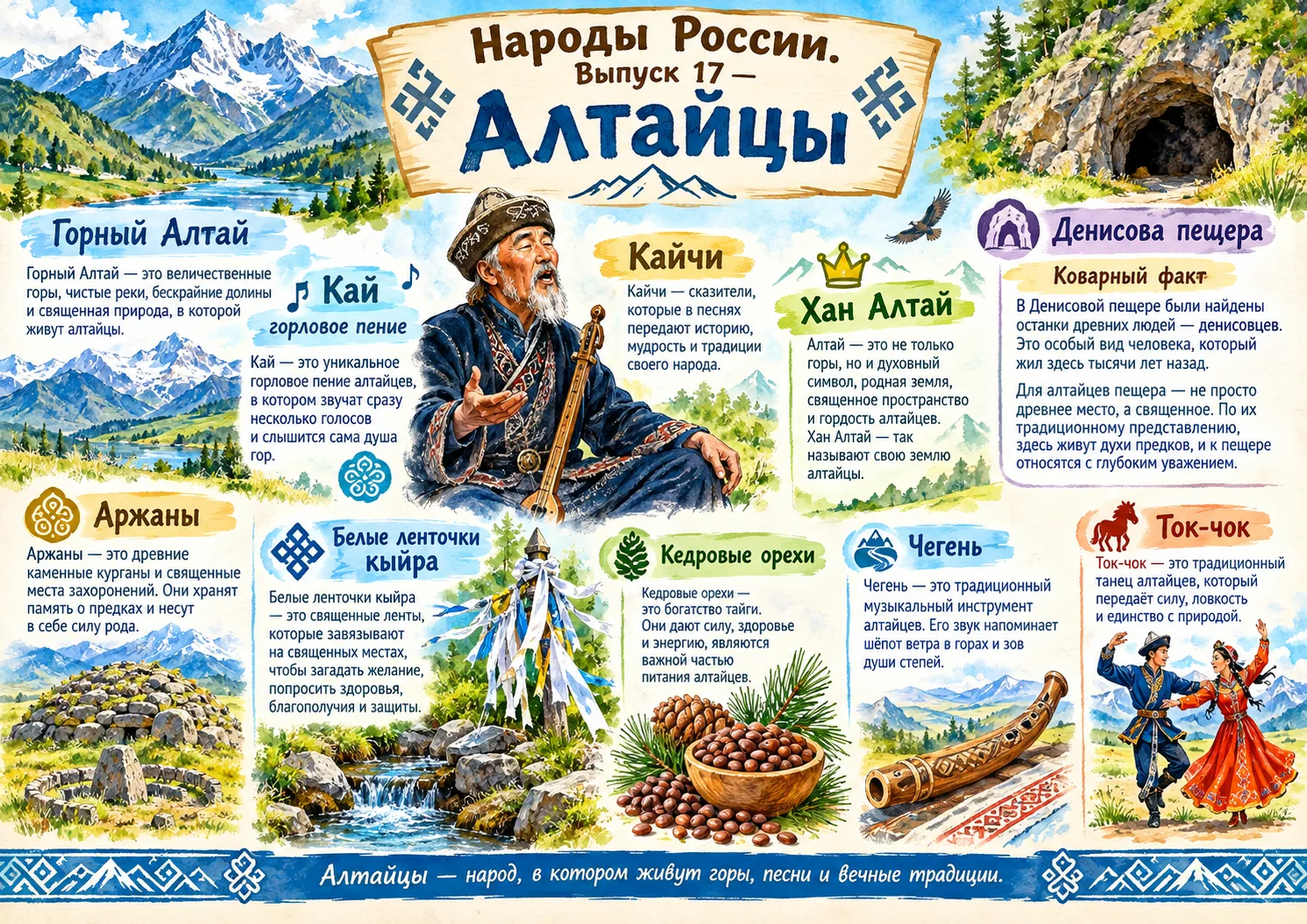 ⭐️Народы России: культура и традиции.🇷🇺