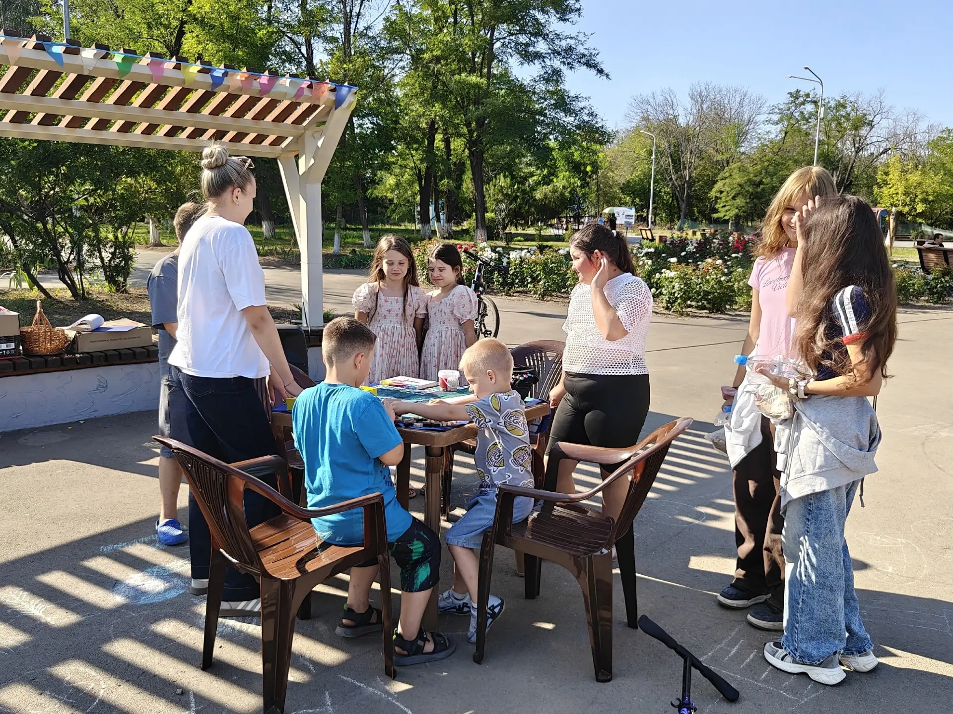 ✨15 августа в Краснодонском парке культуры и отдыха состоялась яркая игровая программа ...