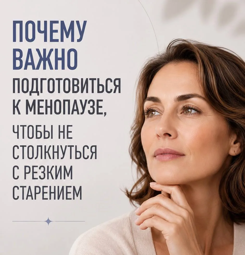 Почему важно подготовиться к менопаузе, чтобы не столкнуться с резким старением