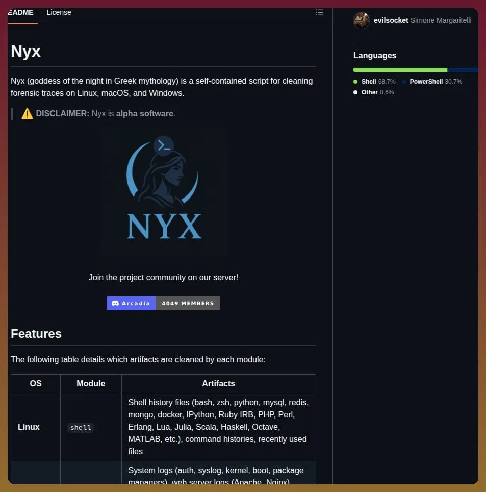 Тулза снесет ваши цифровые следы сразу на Windows, macOS и Linux — скрипт удалит всю чу...
