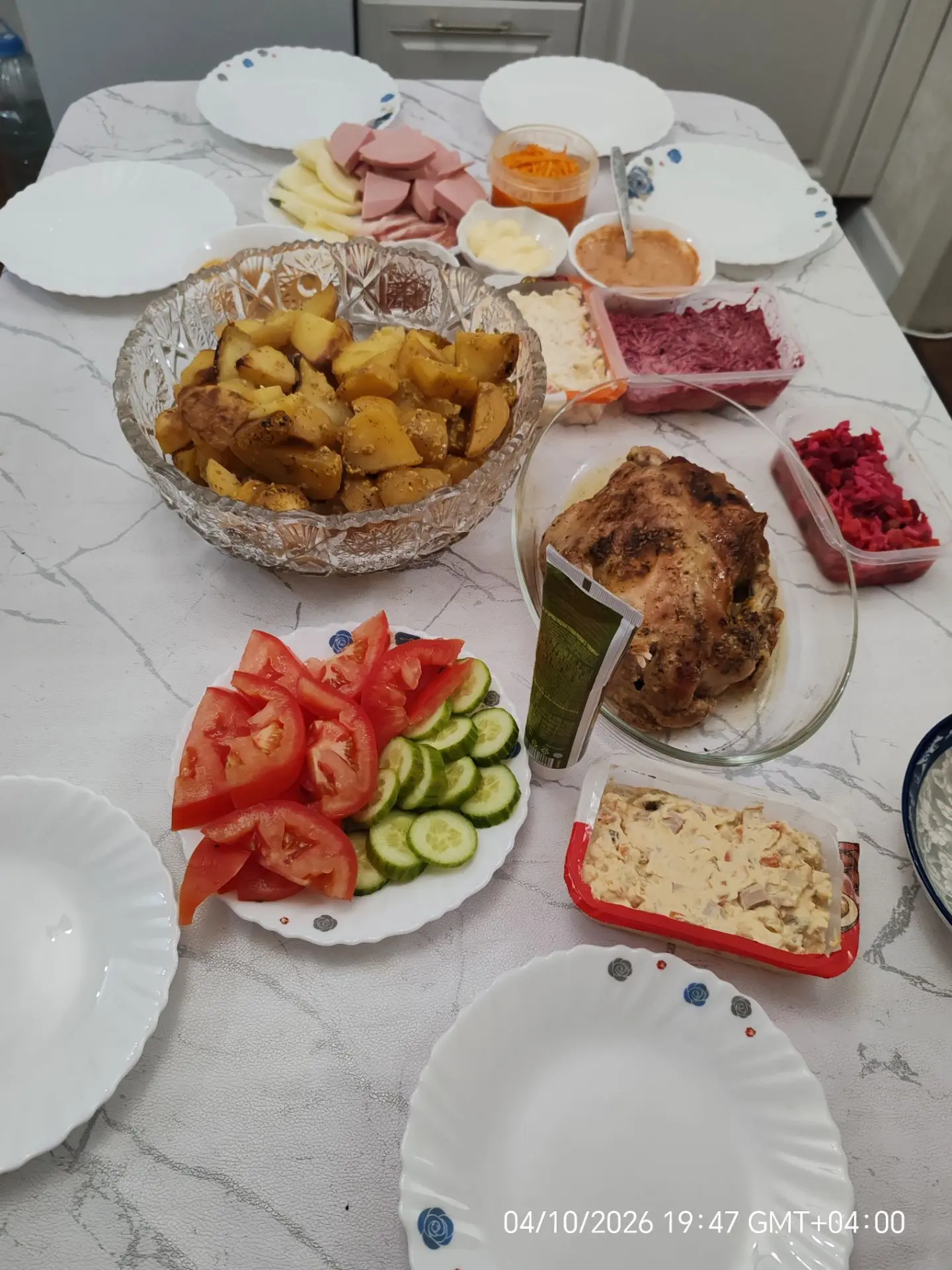 Семейный праздничный ужин 🍴 🫶