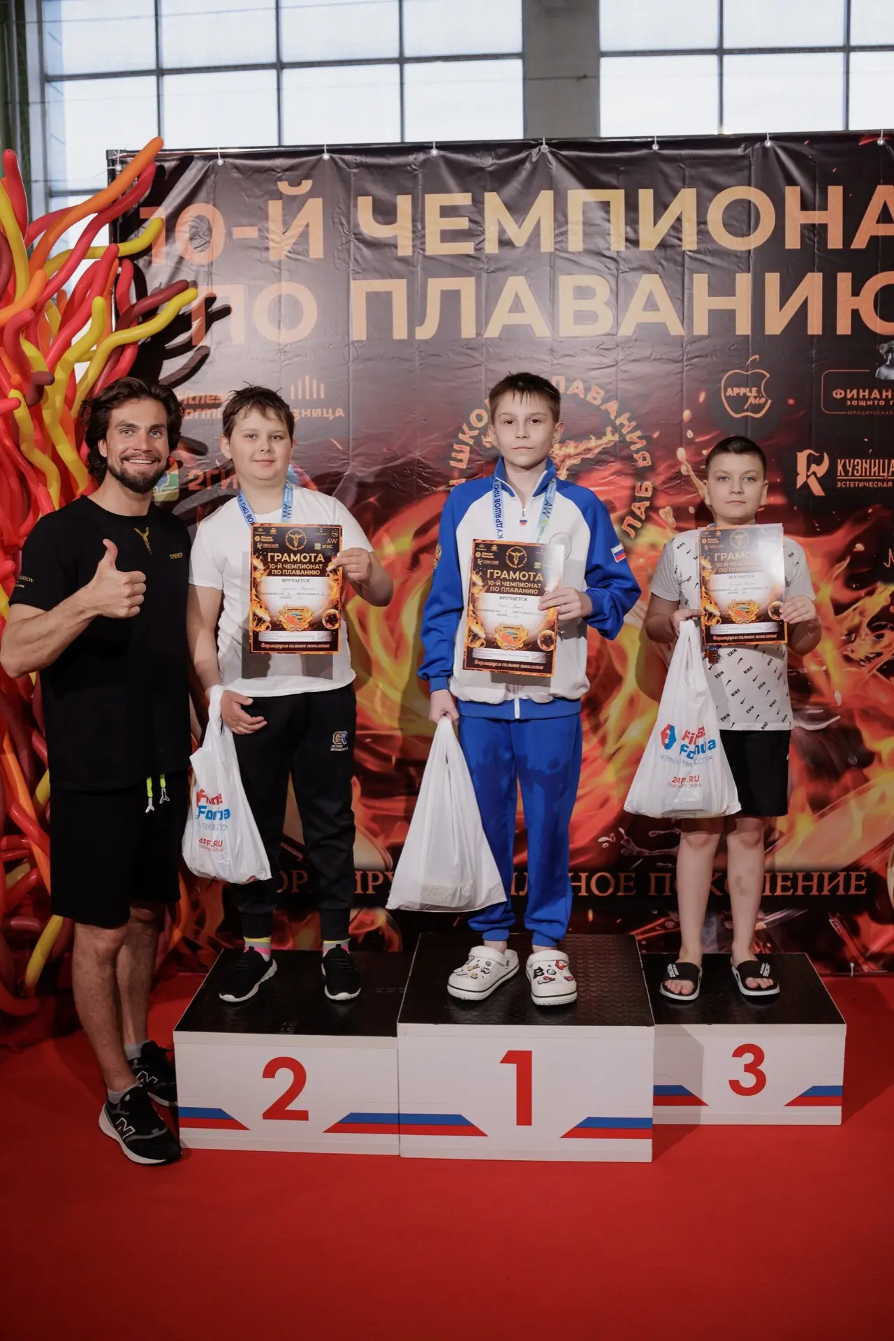 Все фото с 10 Чемпионата по плаванию можно посмотреть в альбоме  https://alexeypopov.ru...