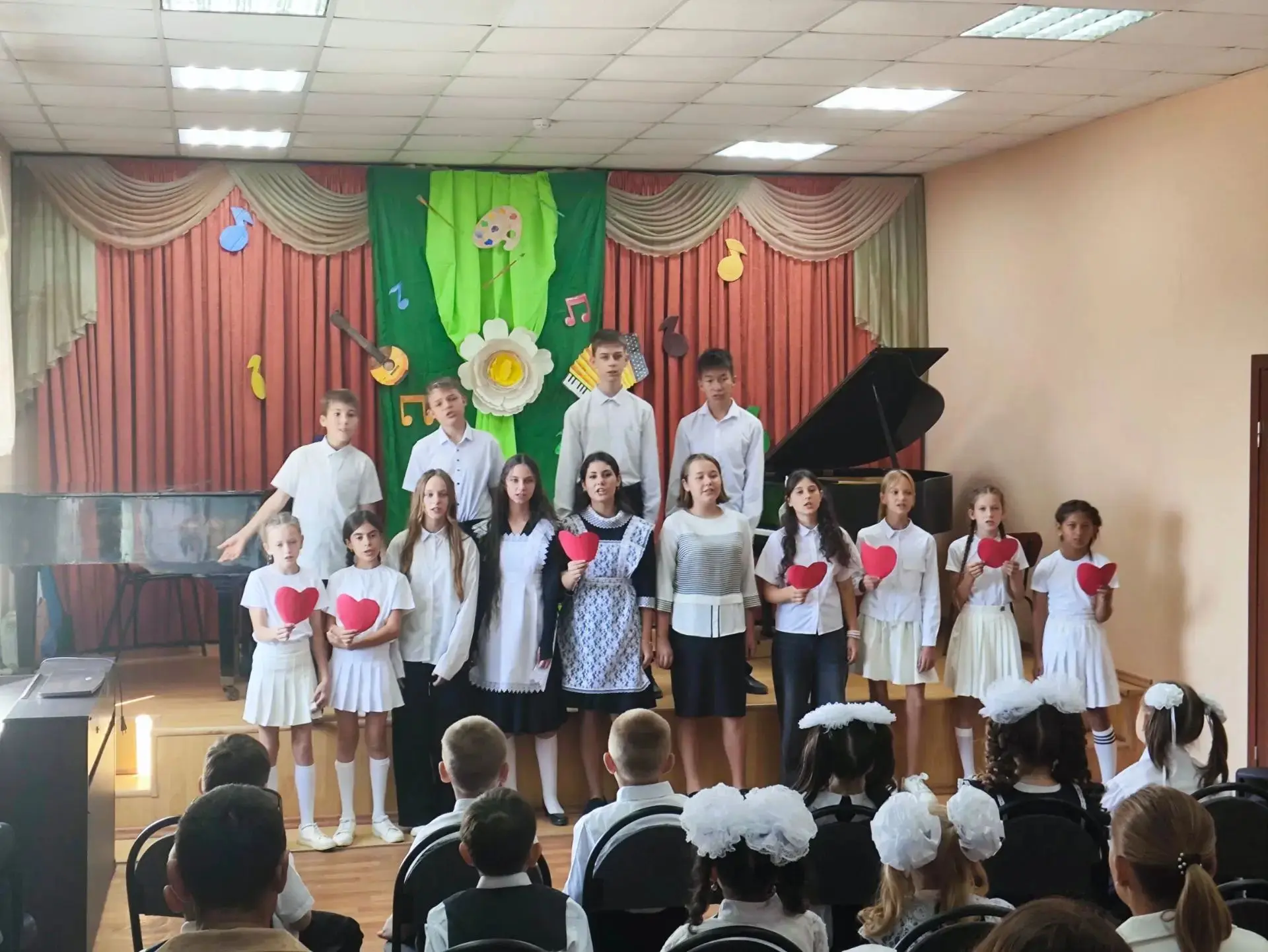🕊🎼"Дорогой мира и добра» - творческая акция в рамках проведения дня открытых дверей