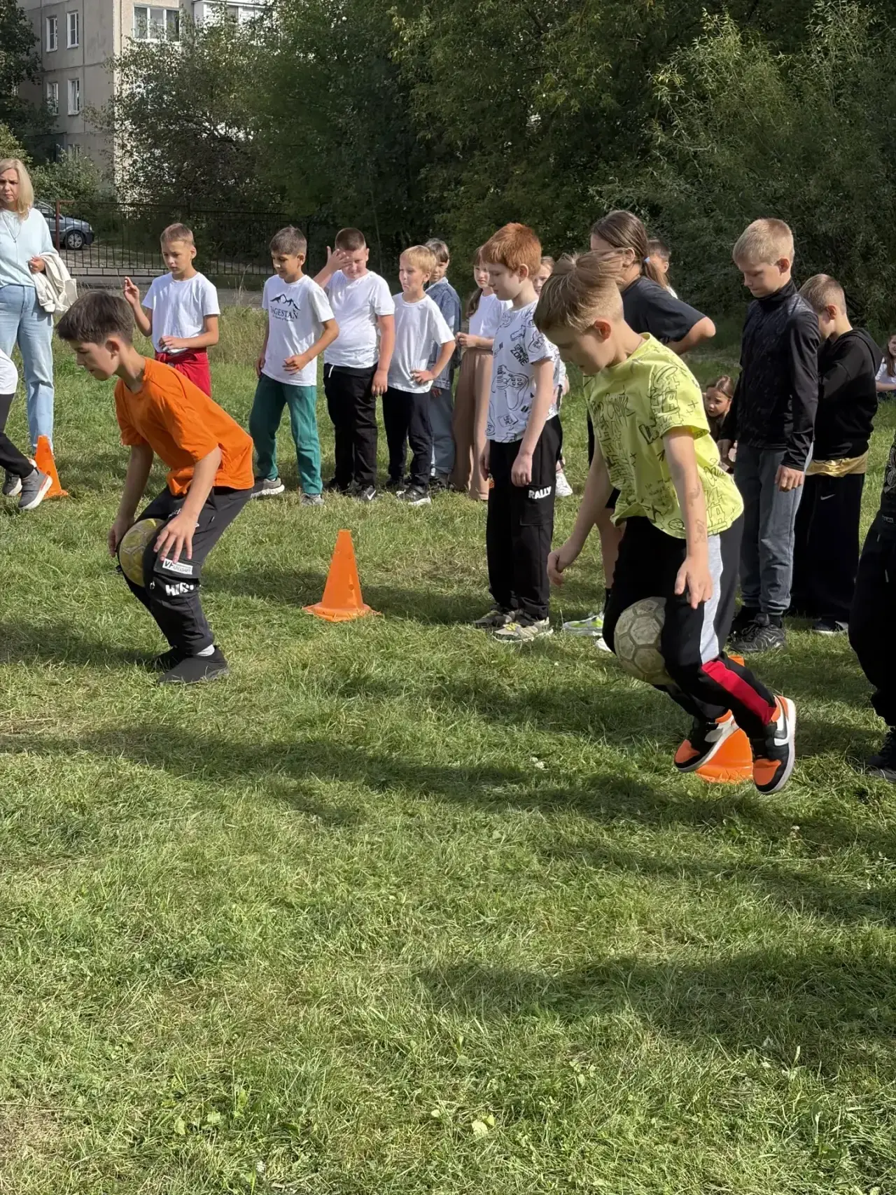 🎉 Спортивный день в школе! 🎉