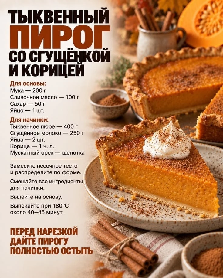 ☕️🥧🤩 ВКУСНЫЙ ОКТЯБРЬ