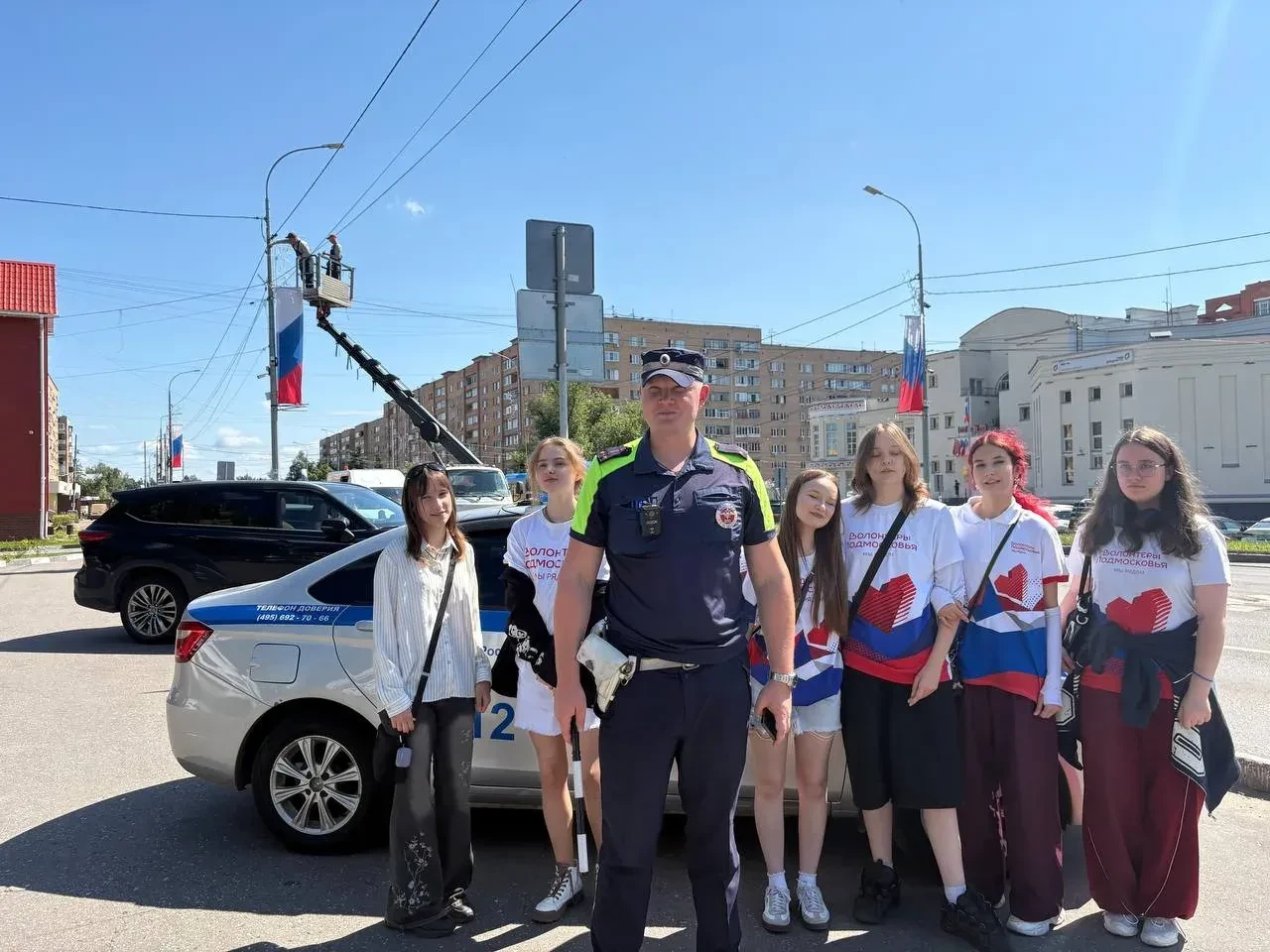 🚦 31 июля на переходе к Центральному парку в Лобне прошла акция «Безопасный переход». ...