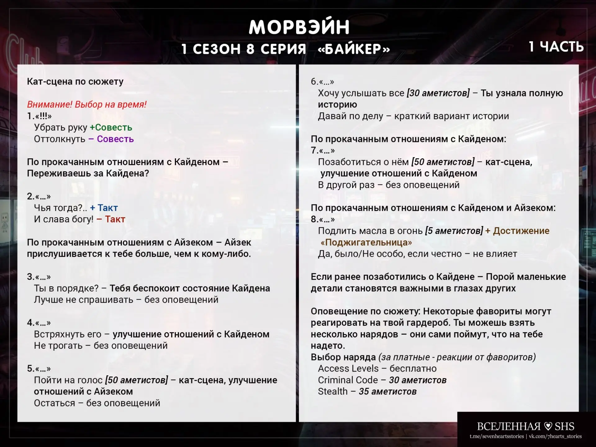 Что нового для нас придумал Лис?!

Герои истории "Морвэйн" уже ждут вас в новых сериях.

┅┅┅┅┅┅┅┅
* 