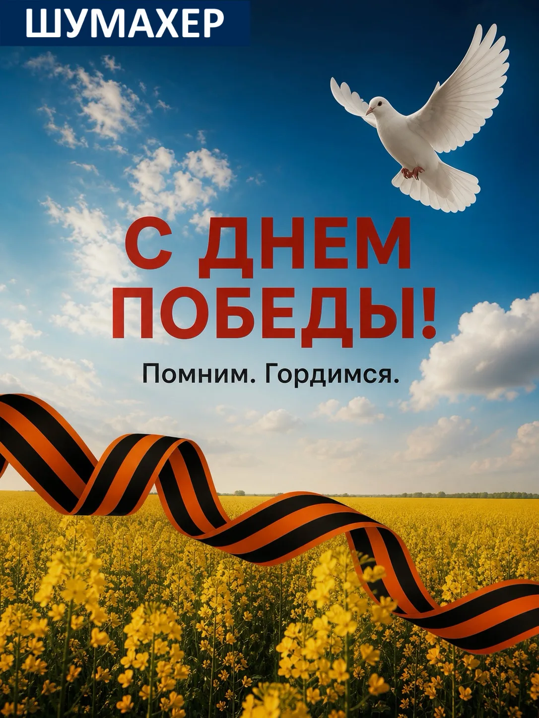 Уважаемые партнеры и коллеги!

Поздравляем вас с Днём Победы !
Желаем мира, добра, благополучия и кр