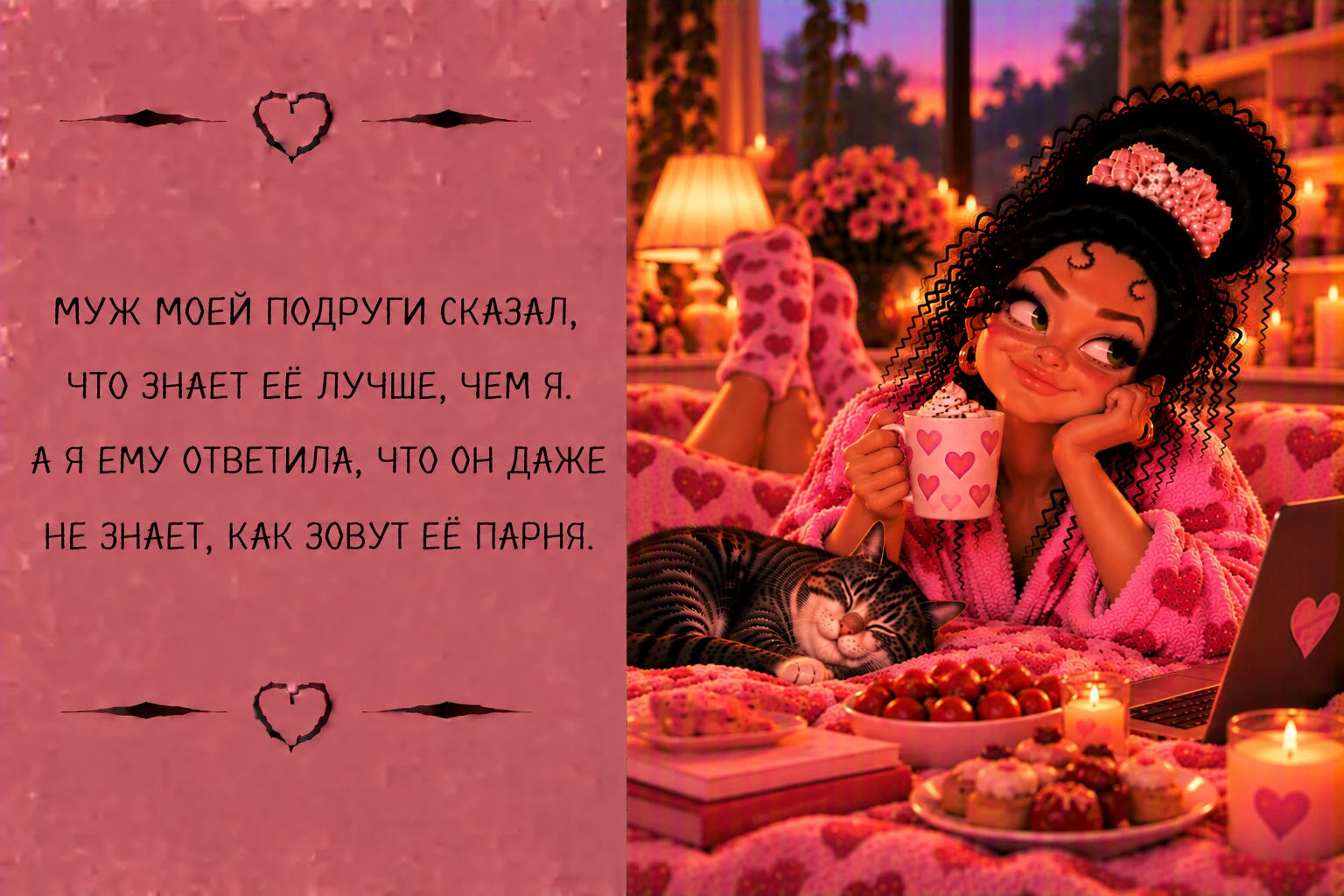 Барышня в халате | Психология с юмором