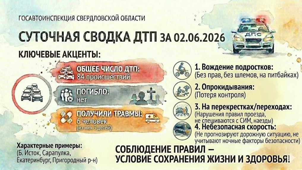 ⚠ Суточная сводка за 02.06.2026