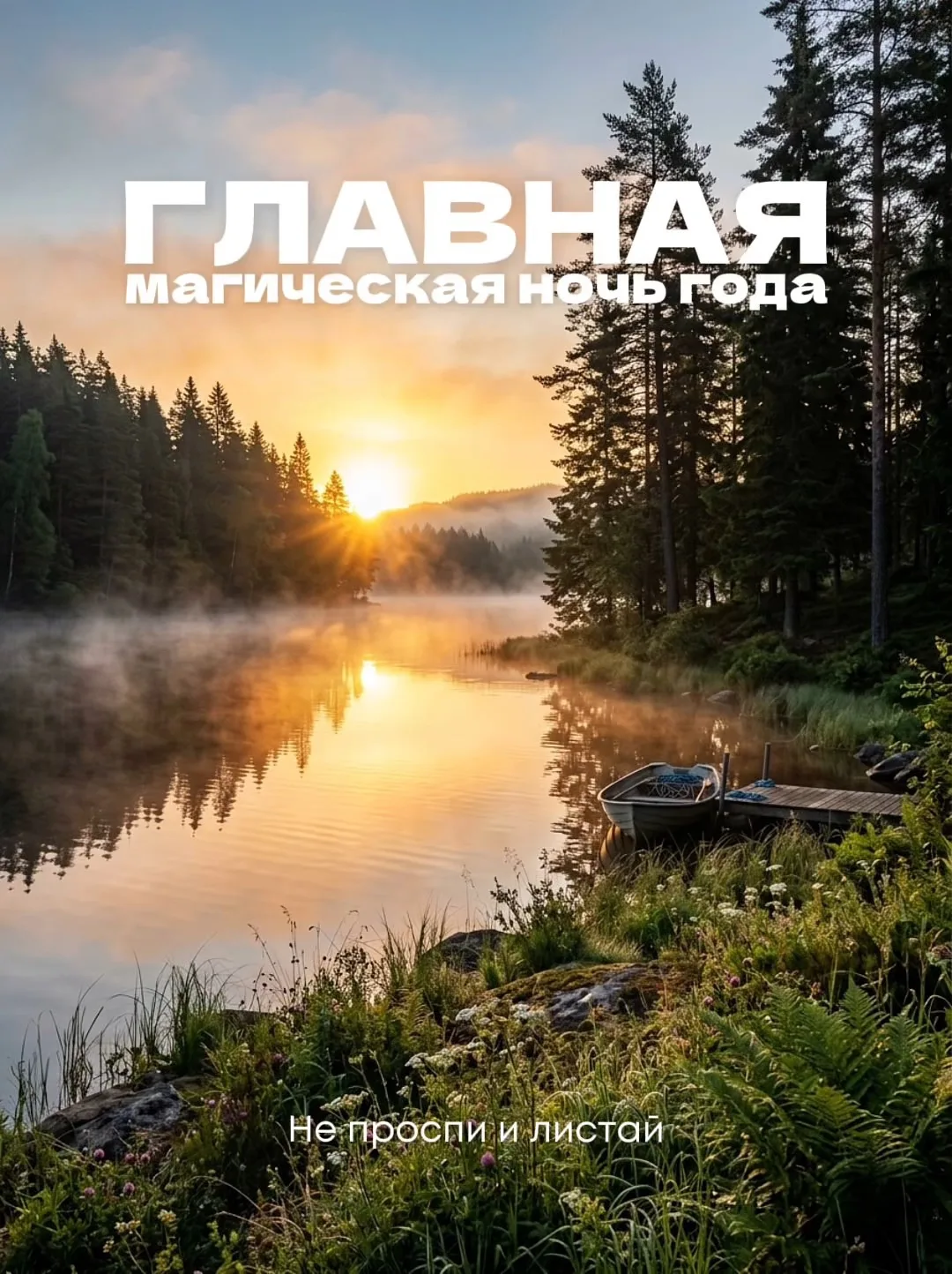 Желания сбываются БЫСТРЕЕ, чем обычно в день солнцестояния.

Это мощнейшая точка силы, когда природа